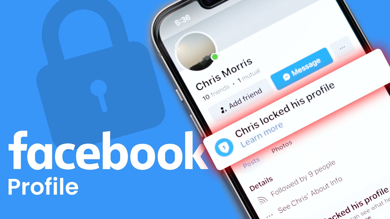 Как официально заблокировать профиль Facebook на любом телефоне?