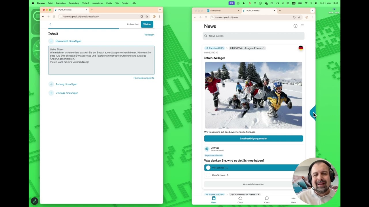 Webinar: Datenabfragen im Elternportal mit PUPIL Familiendaten