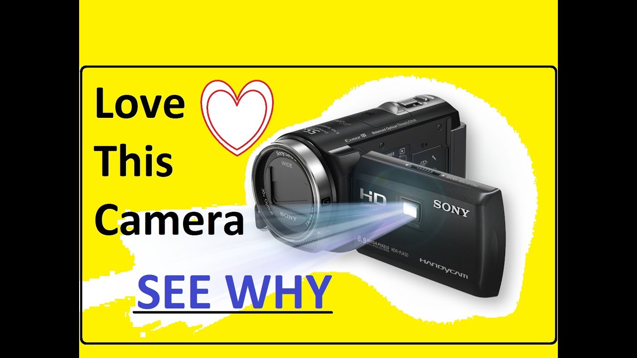 Sony HDR PJ430V Handycam Camcorder