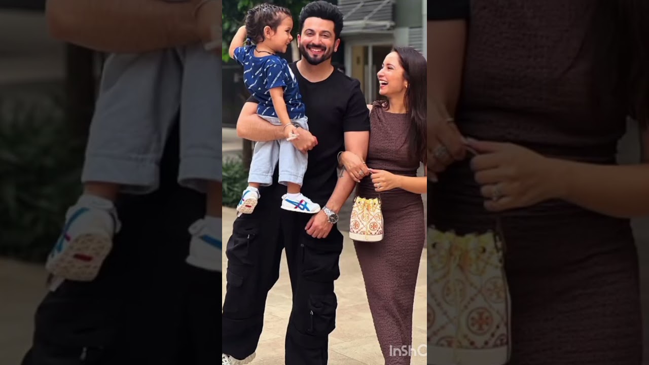 Dheeraj Dhoopar and Vinny Arora Dhoopar loving couple ❤️✨🥰