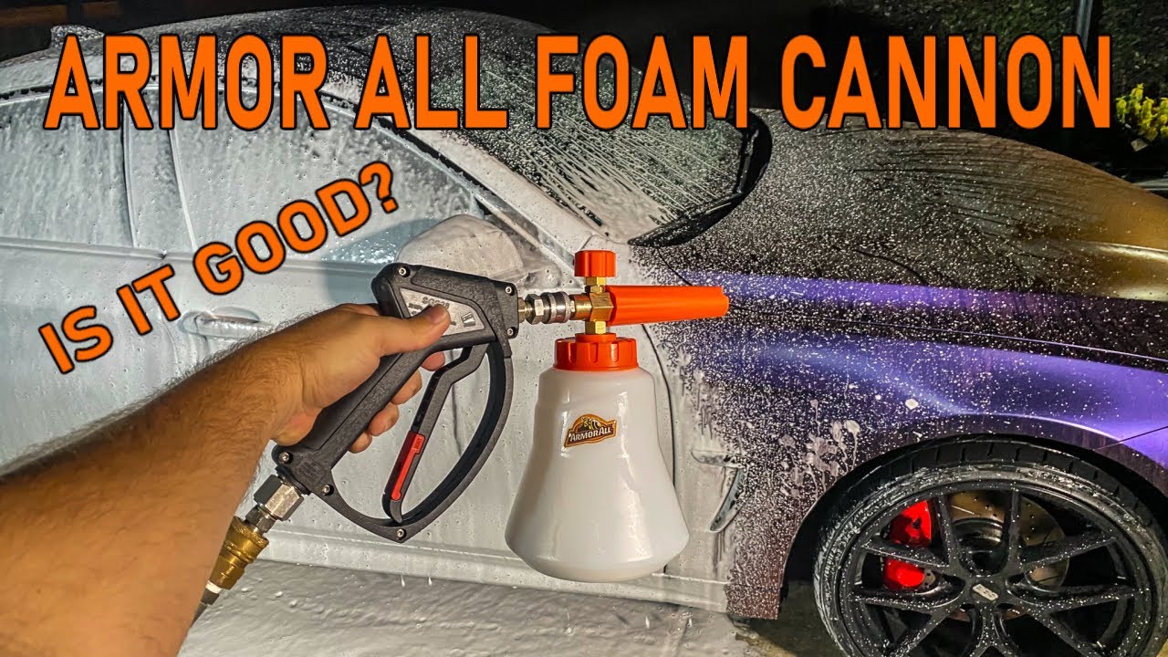 Armor All Foam Cannon Review & Testing | Any Good? | Foam Cannon Tips