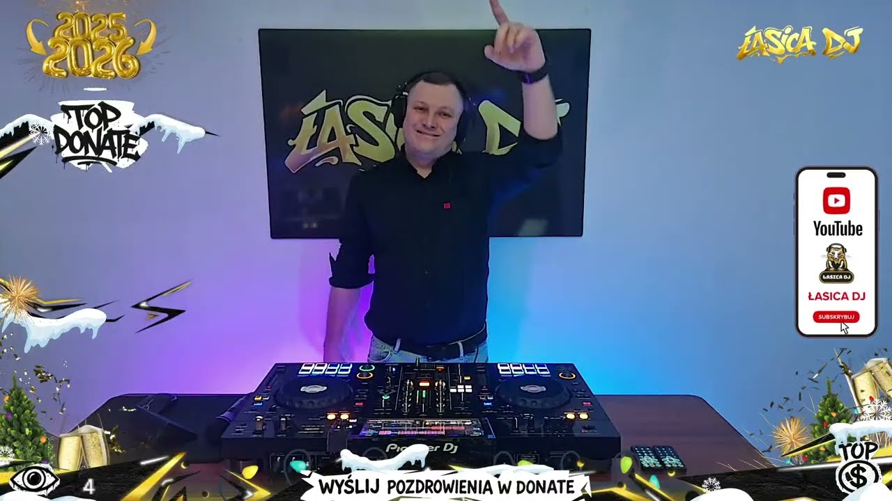 ŁASICA DJ- LIVE MIX 2025 TIME4VIXA vol 147 SYLWESTER 2025/2026