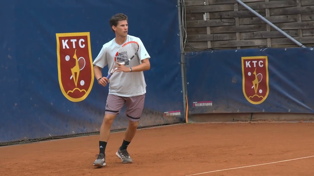 Dominic Thiem - Training in Kitzbühel 2022