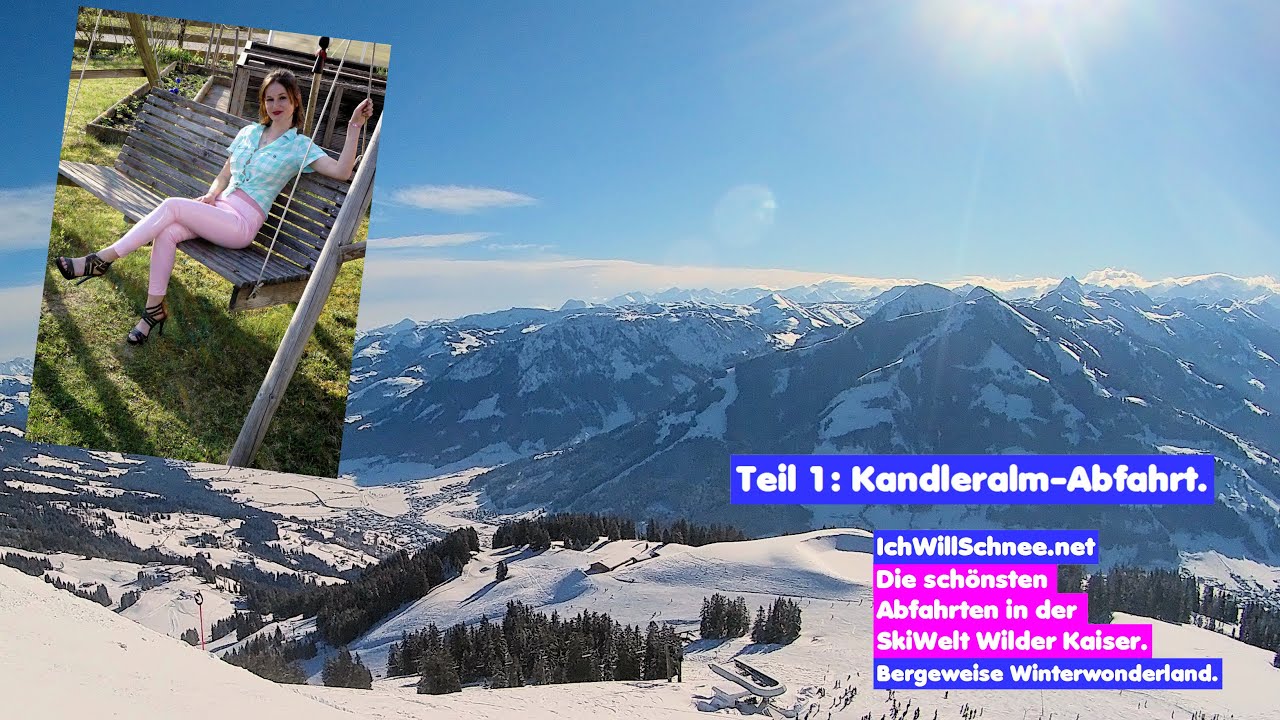 Traumpisten der Skiwelt Teil 1 mit Lena: Kandleralm-Abfahrt No. 11.