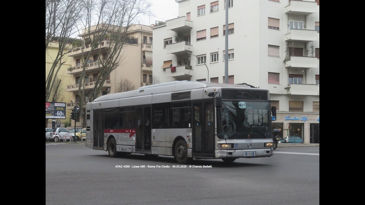 IRISBUS 491-12-27 CITYCLASS CURSOR CNG - ATAC 4355