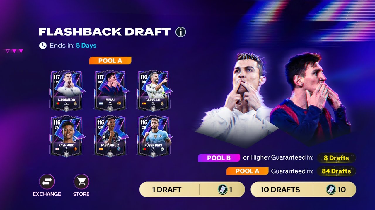 OMG 🤯 NEW FLASHBACK EVENT LE*KED ⚡🥶 RELEASE DATE REVEALED 👀 MADRID CR7 & BARCA MESSI COMING IN DRAFT