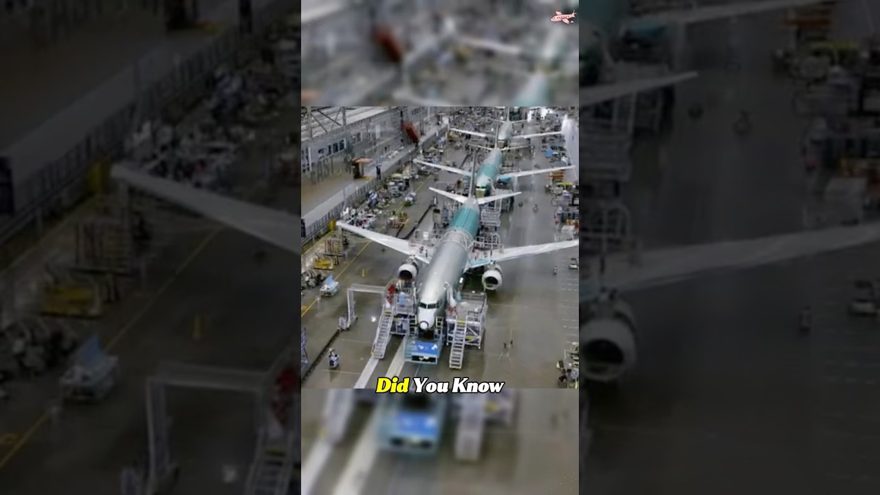 9 Days to Build a Boeing 737: The Process is Incredible! #BoeingAssembly #PlaneBuilding