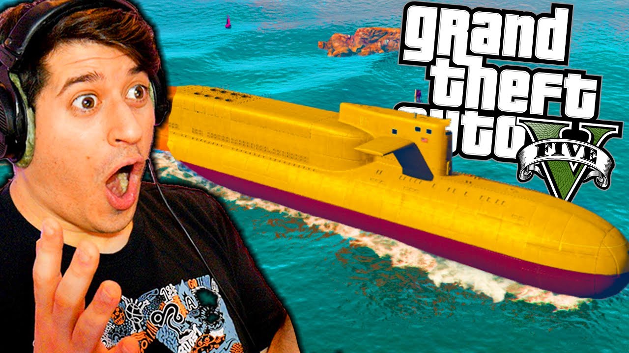 KUPIO SAM PODMORICU DA ISTRAZIM MORE U GTA 5!!! Gta 5 Zezancije