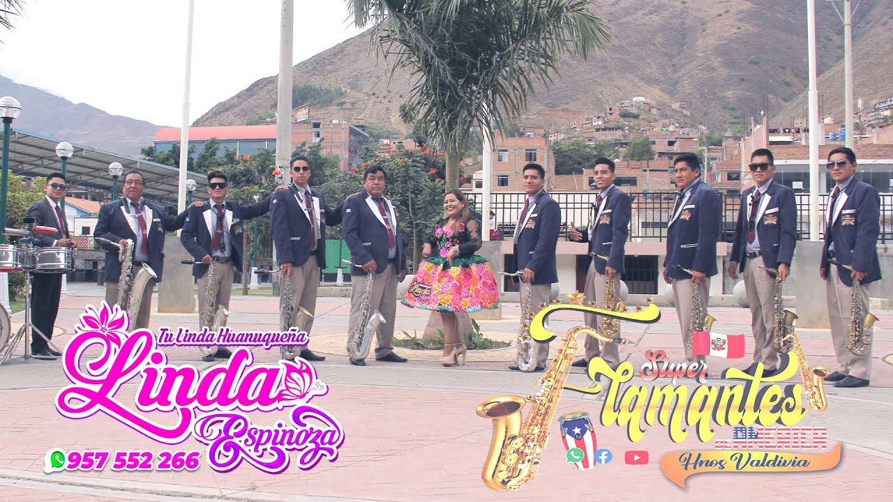Linda Espinoza y Orquesta Super Flamantes de América   Mix Flor Pileña