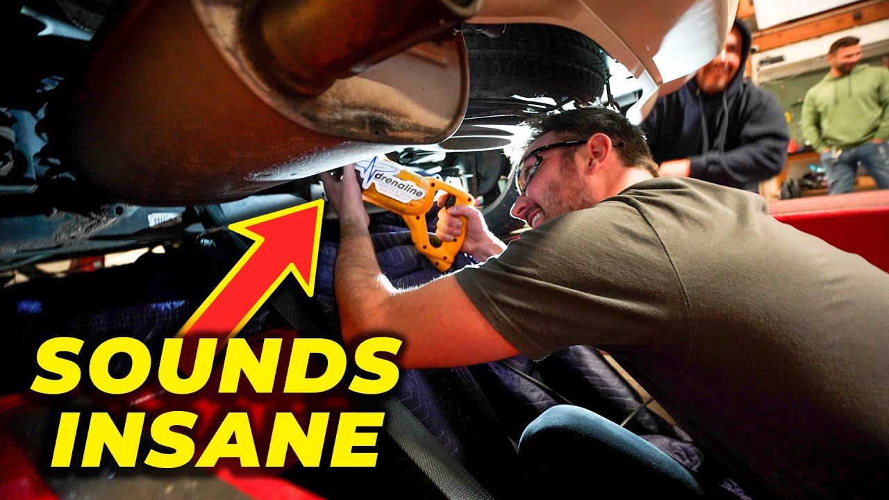 STRAIGHT PIPING MY PT CRUISER TURBO!