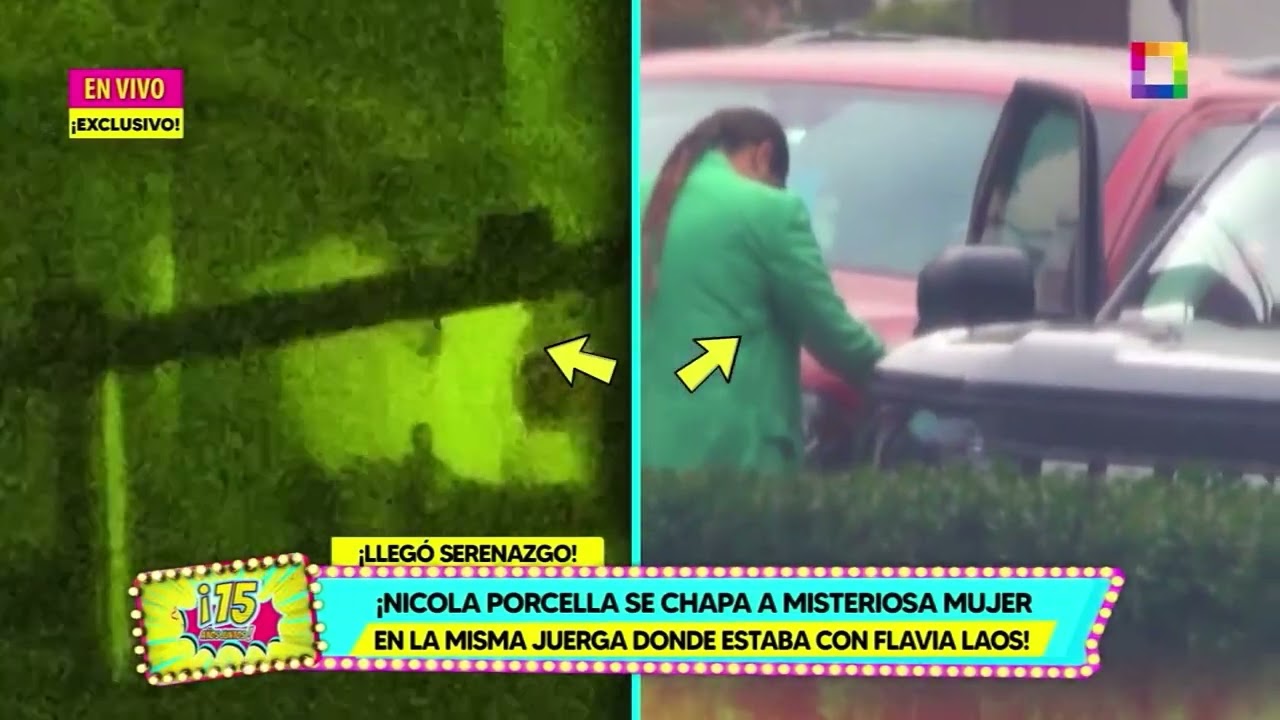 Amor y Fuego - MAY 15-NICOLA SE CHAPA A MISTERIOSA MUJER EN JUERGA DONDE ESTABA CON FLAVIA | Willax