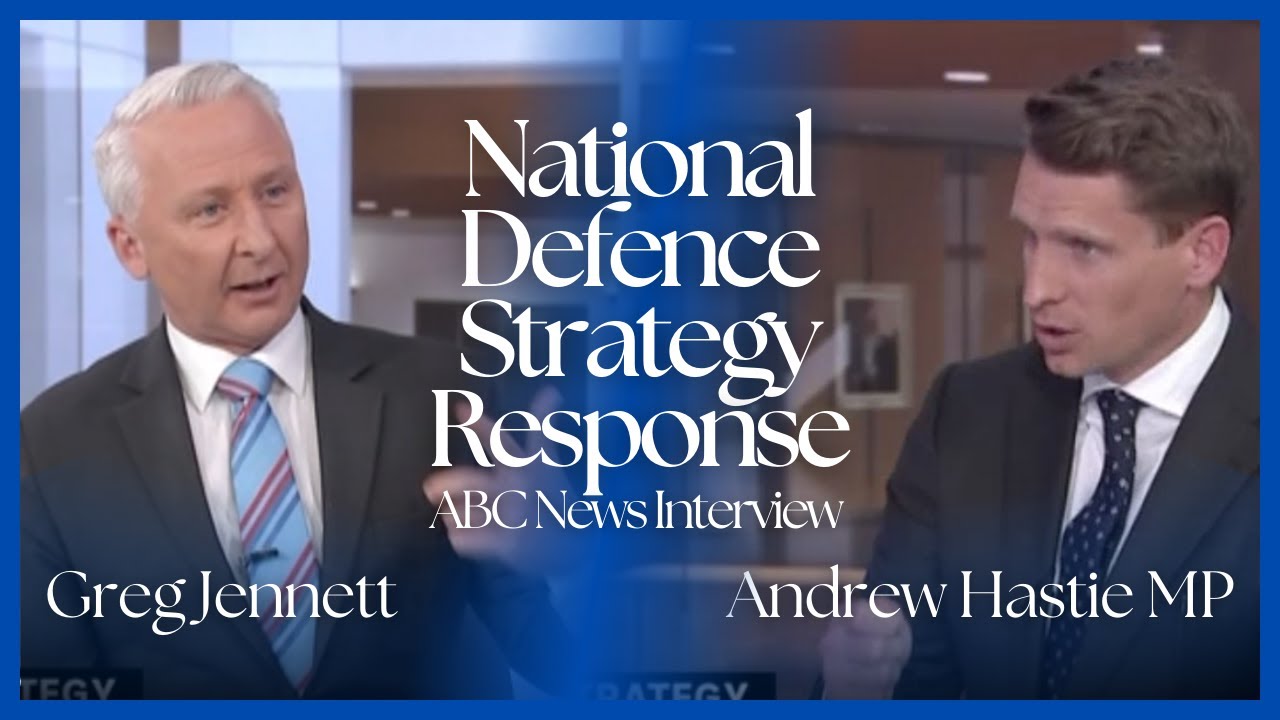 National Defence Strategy Response: ABC News Interview