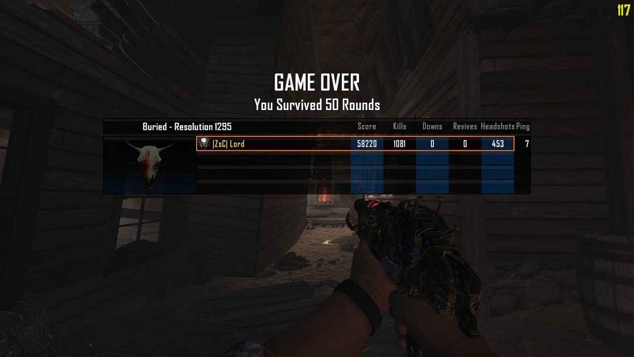 COD: Black Ops II - Buried Flawless (Steam/Solo/Survivial)