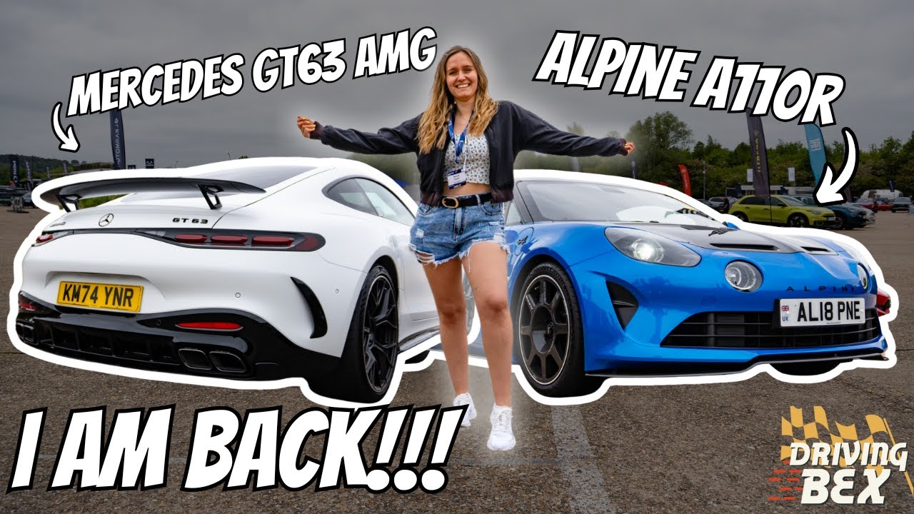 I AM BACK!!! | Driving The Mercedes-AMG GT63 & Alpine A110R at Millbrook Proving Ground