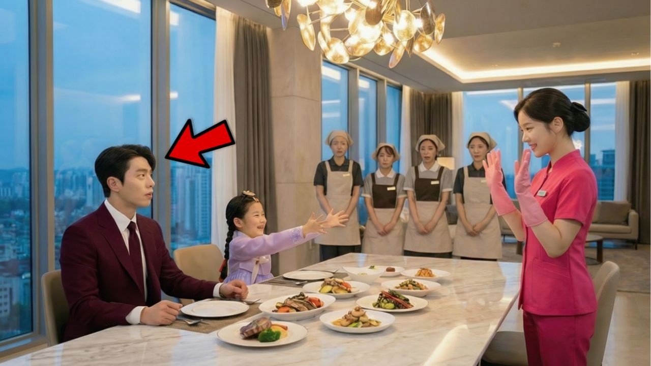 Nadie soportaba a la hija del CEO frío, hasta que la limpiadora hizo lo imposible | DRAMA COREANO