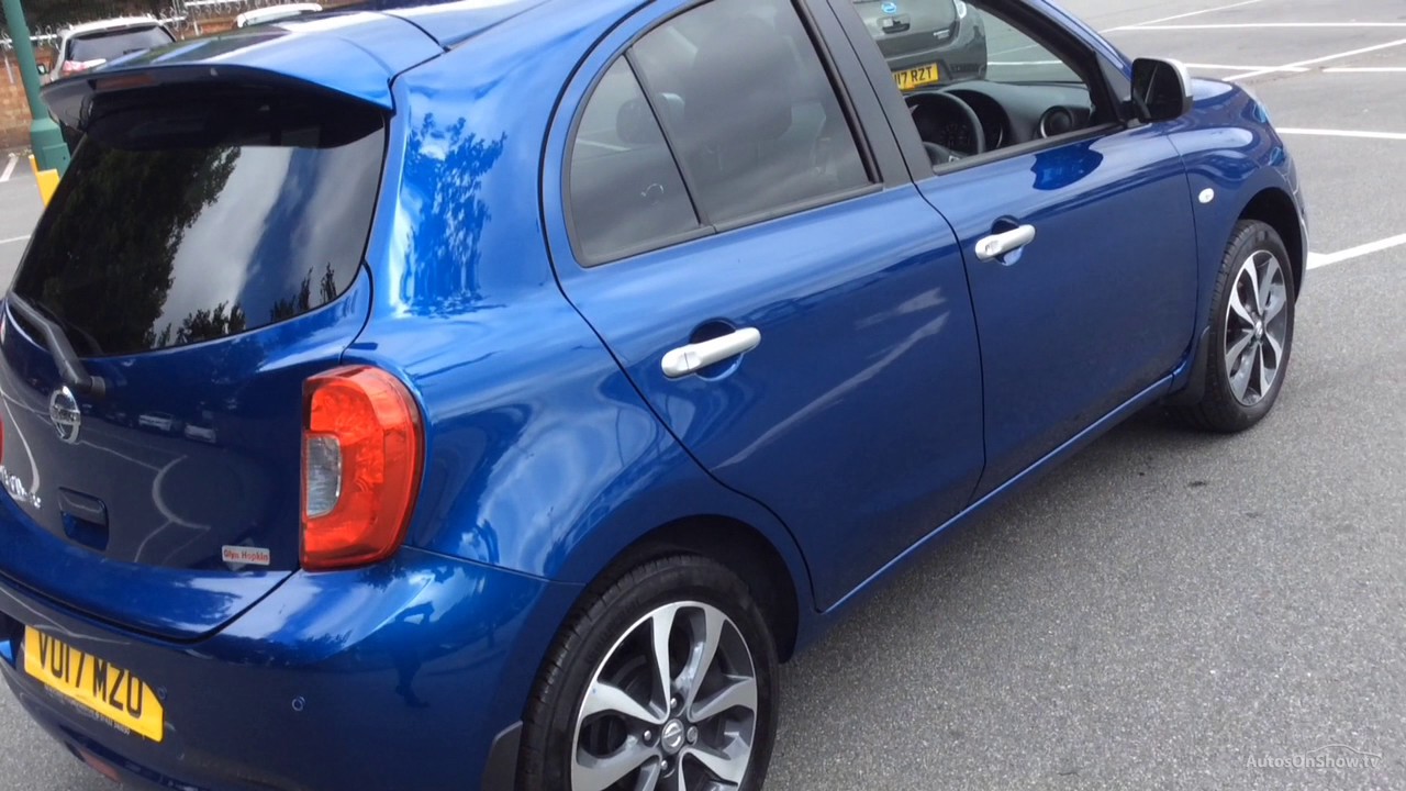 NISSAN MICRA N-TEC BLUE 2017