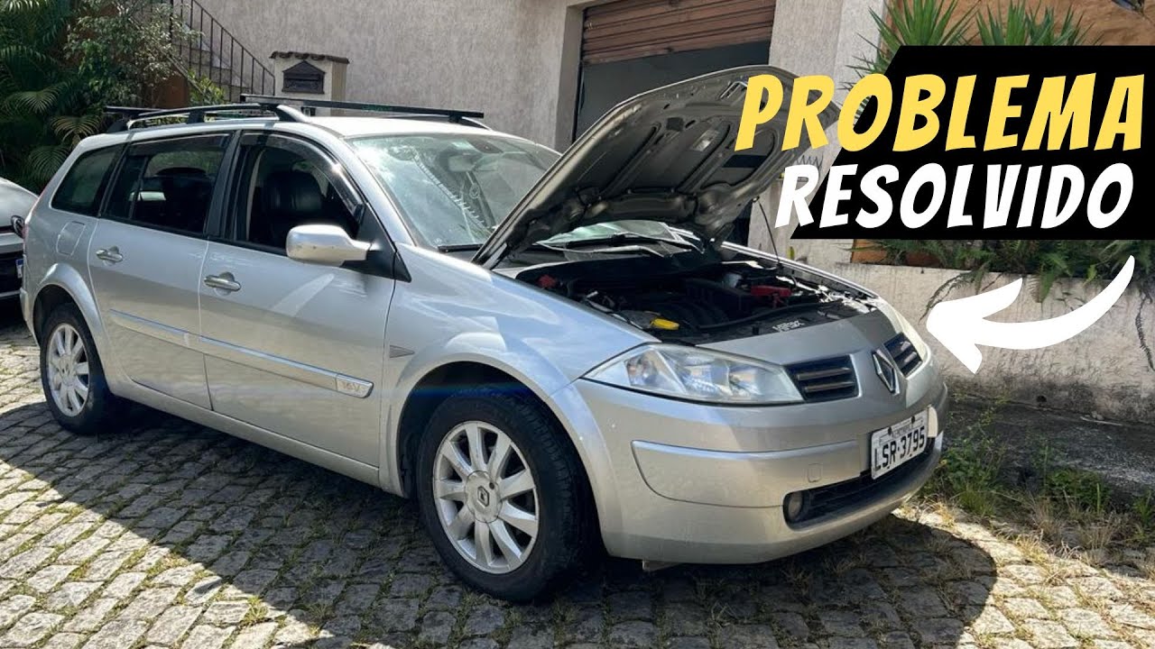 PROBLEMA RESOLVIDO NO MOTOR DO RENAULT MEGANE GRAND TOUR! *Problema na hora ligar o carro*