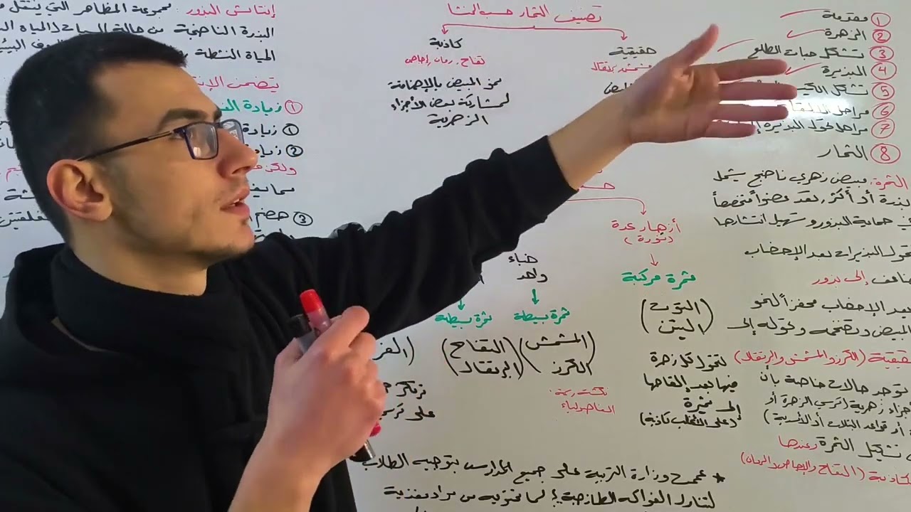 مغلفات البذور | الثمرة وإنتاش البذور |