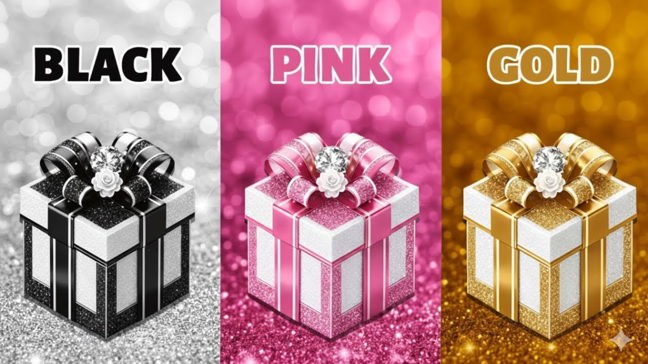 Choose Your Gift – Black Pink Gold Edition  Premium Gift Box Collection