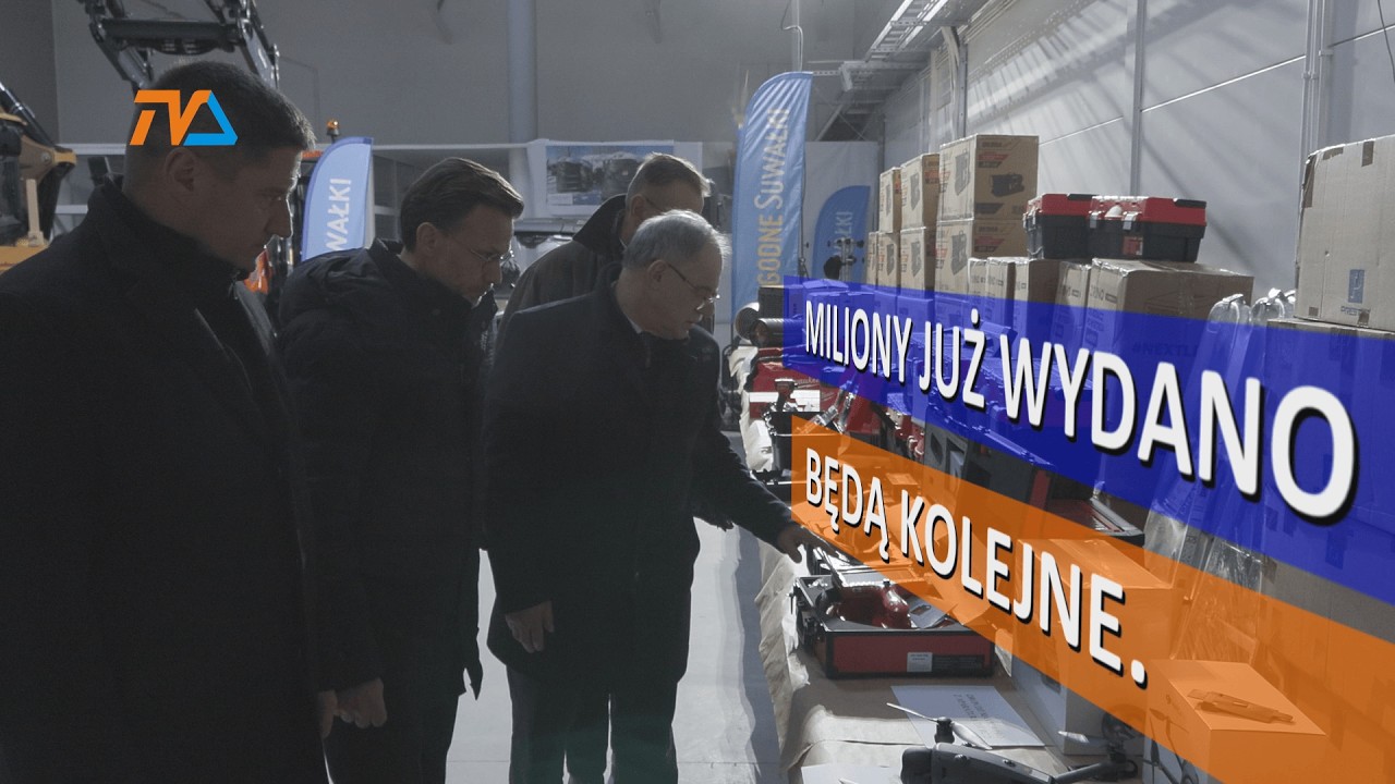 Miliony już wydano, będą kolejne. |TV SUWAŁKI