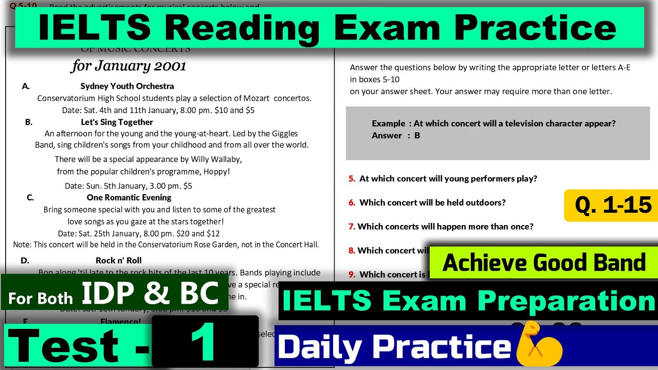 IELTS Reading Practice Test 2025 with Answers [Real Exam - 1 ]