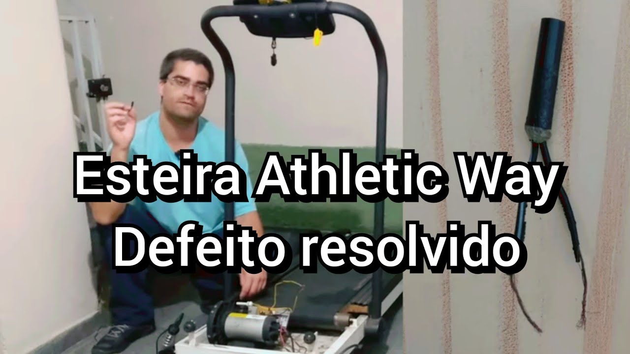 Defeito na esteira Athletic Way. Resolvido com sensor de nível arduíno.