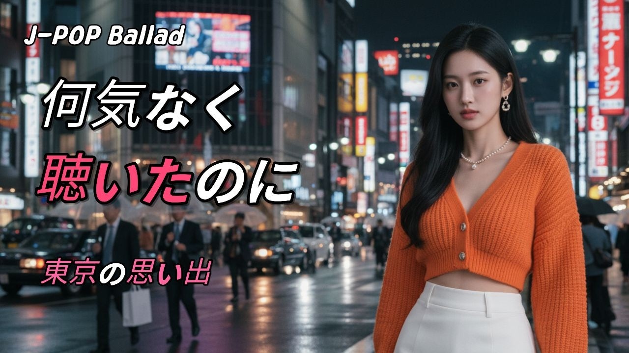 ❤️東京の街と恋の思い出❤️作業用・勉強用・カフェで流れるJ-POPプレイリスト