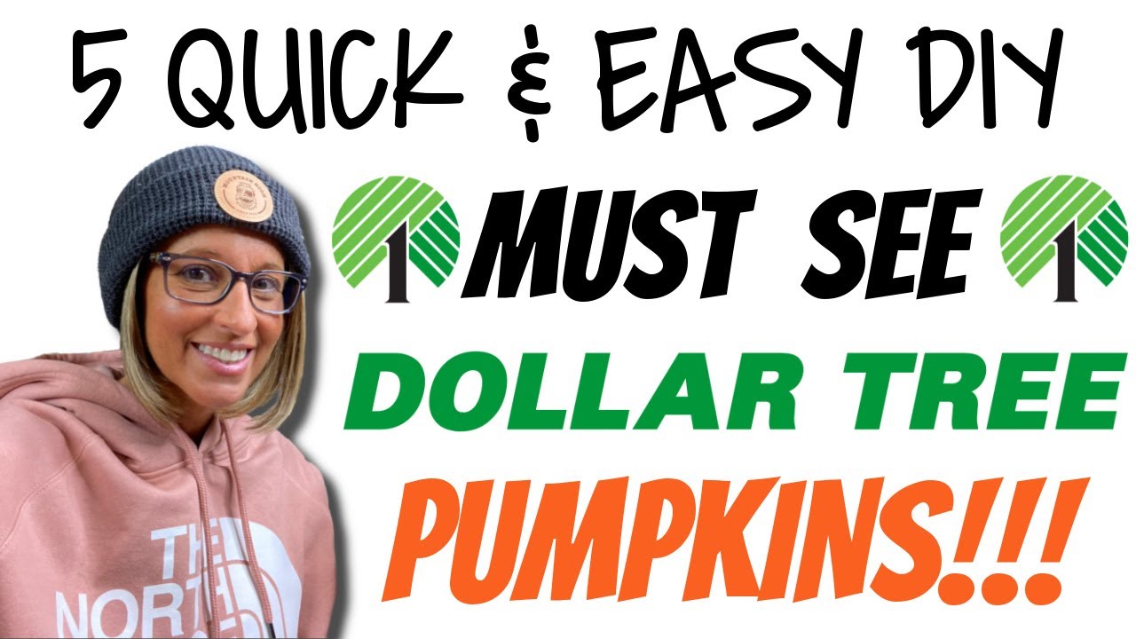 5 QUICK & EASY MUST SEE DIY Dollar Tree PUMPKINS | RUSTIC Fall Decor on a BUDGET!