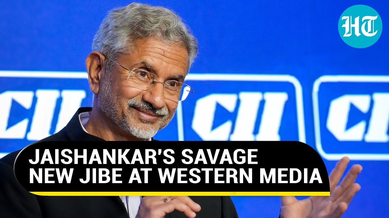 Jaishankar Jabs Western Media For Criticising India: 'International Khan Market Gang' | Watch