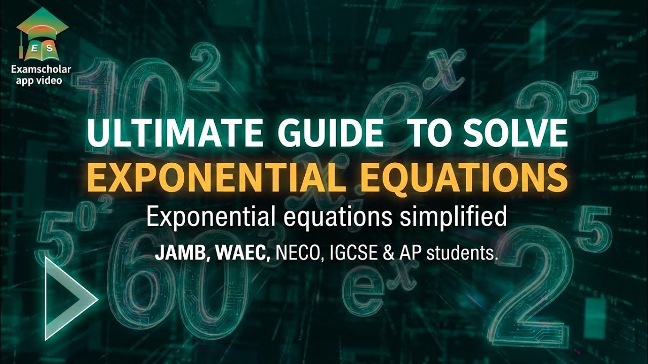 Ultimate Guide to Exponential Equations | Step-by-Step Tutorial