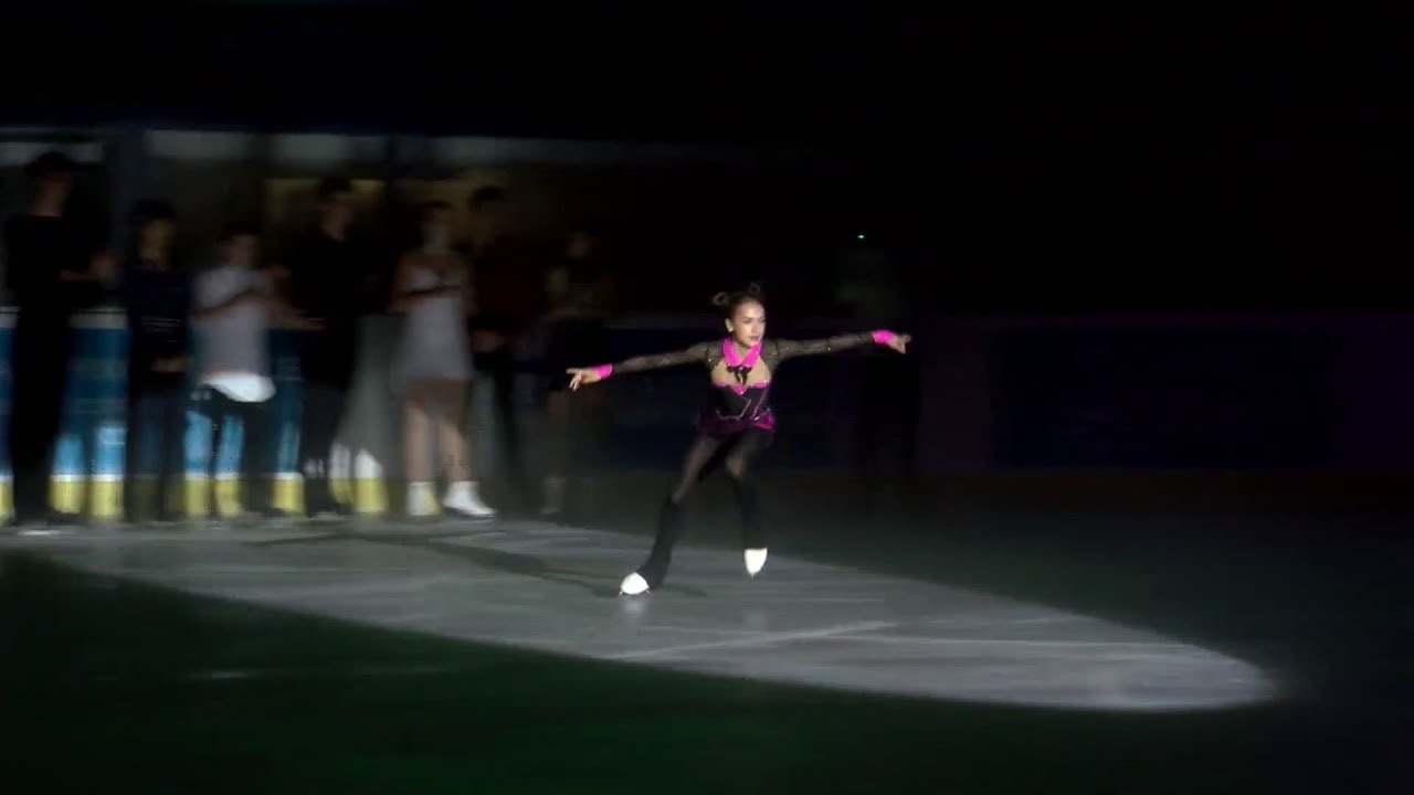 Alina Zagitova Junior Grand Prix St. Gervais 2016 EXF