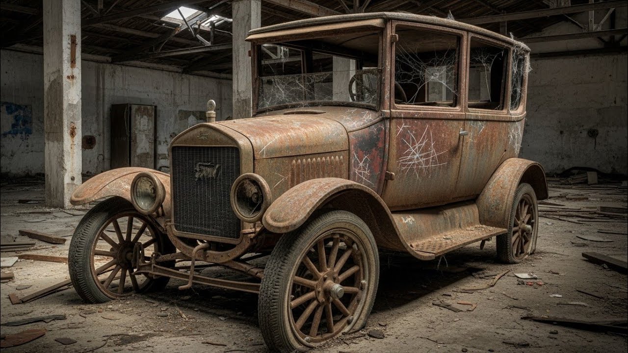 ASMR Car Restoration! 100-Year-Old Ford Model T Full Restoration