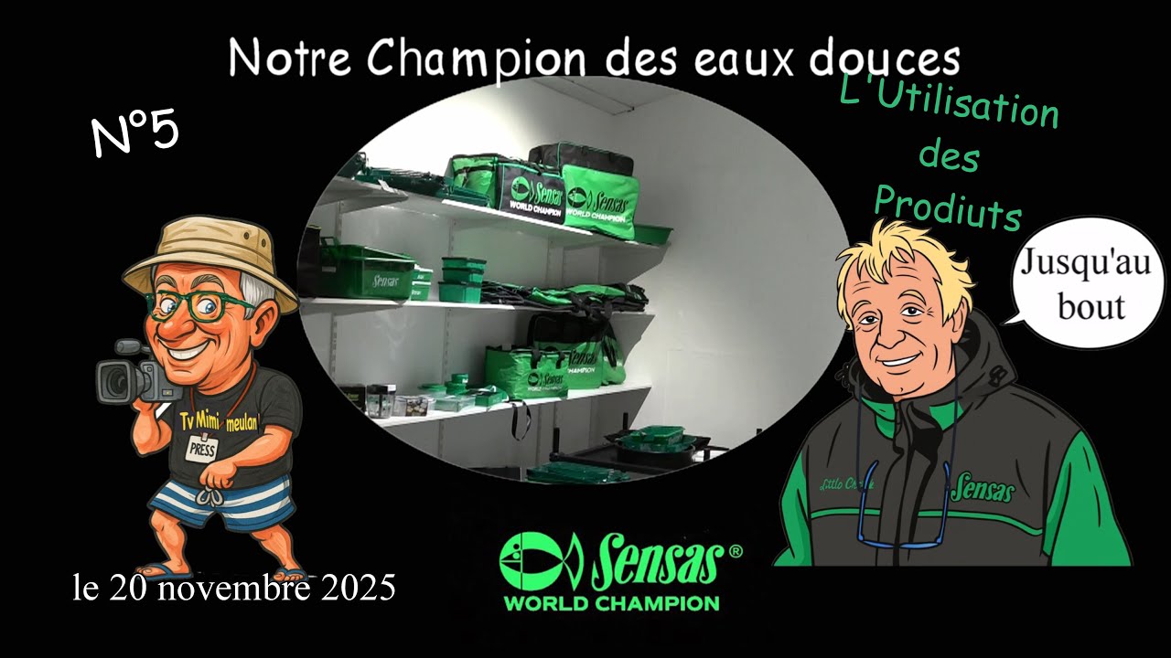 🎥 5e Sensas 2026 :  Gilles Caudin bagagerie & élastiques : synthèse sur plusieurs parcours … 🎣