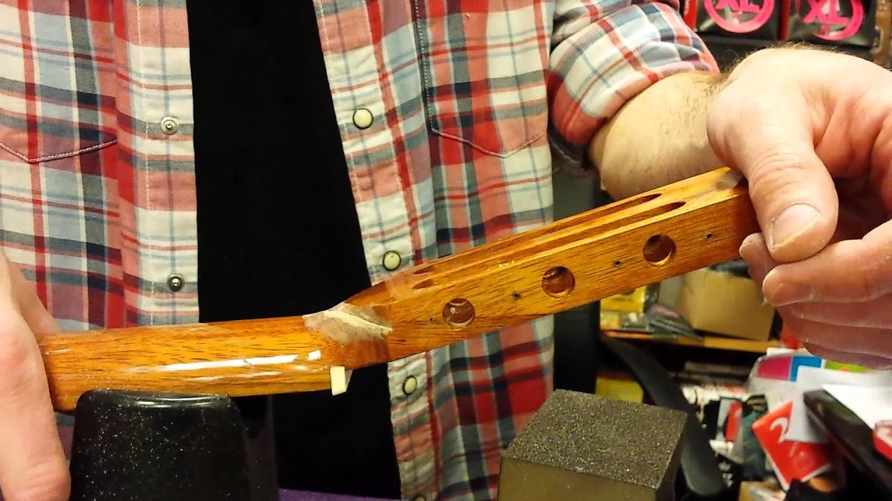 Tutorial: Cómo reparar un mástil roto (completo) [DIY]