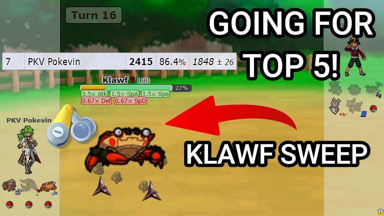 Going for Top 5! (Pokemon Showdown Random Battles) (High Ladder)
