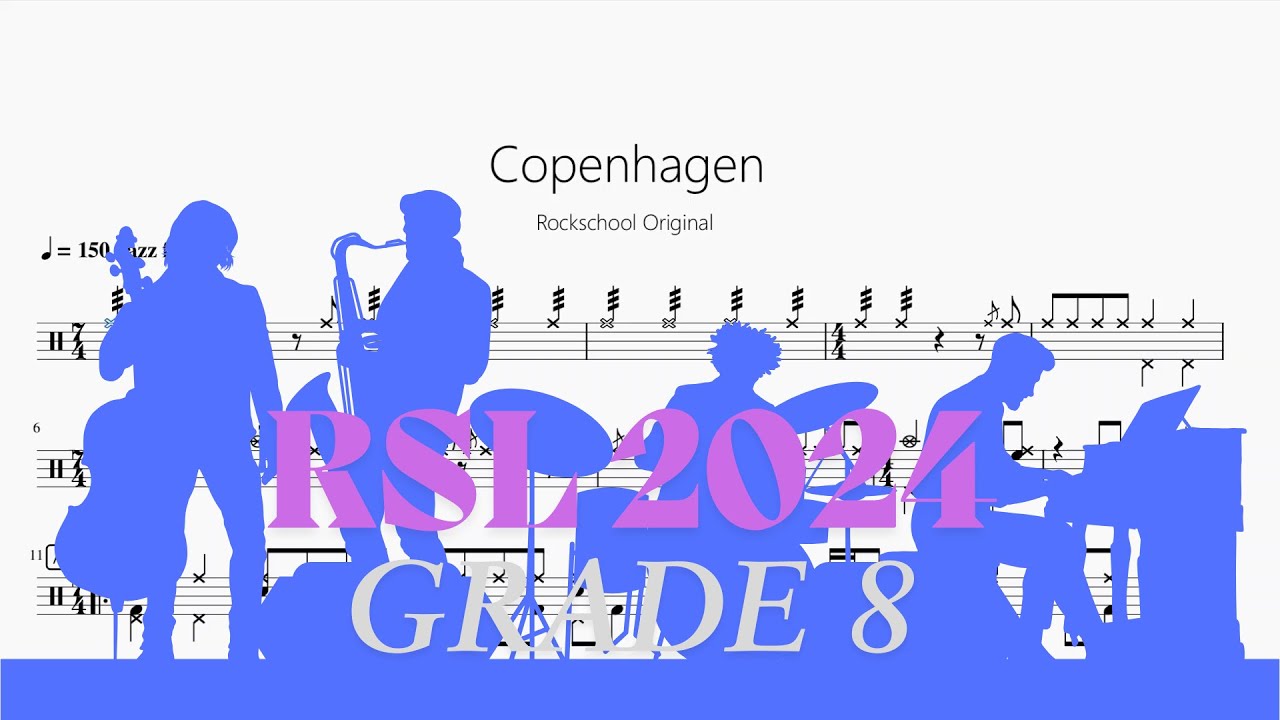 Copenhagen【Rock school Drum Lv8】