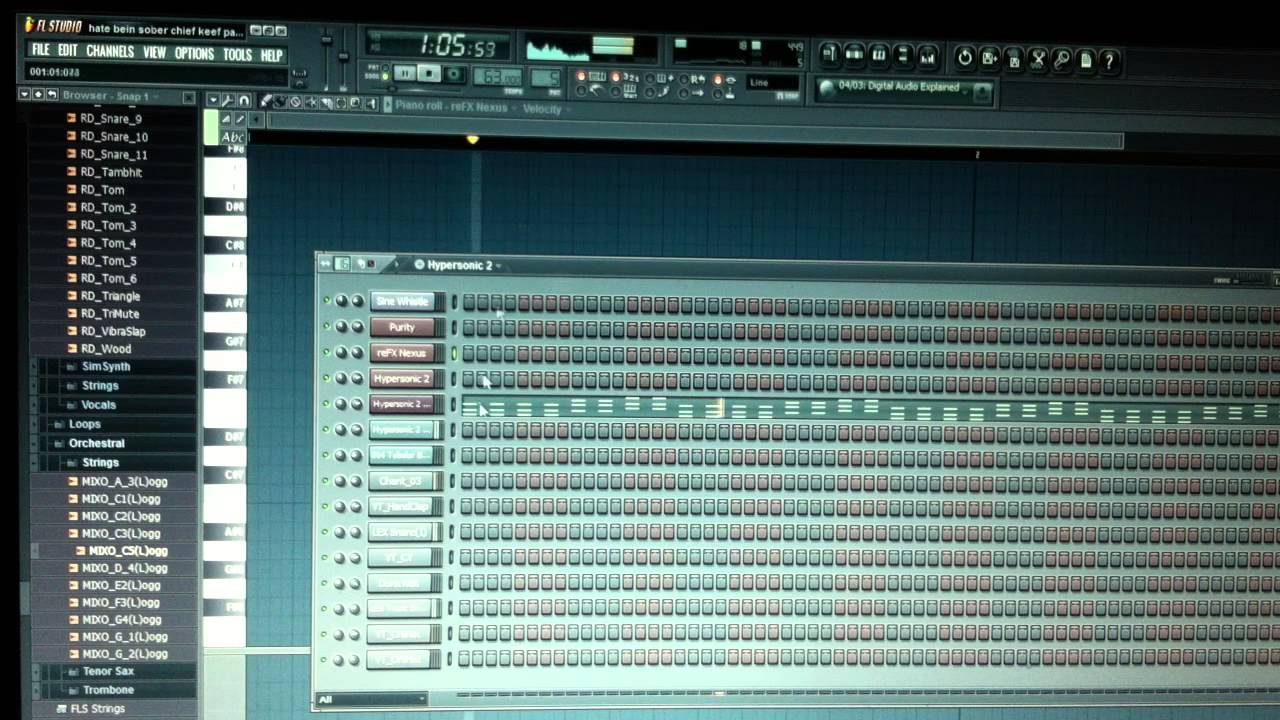 Chief Keef Hate Bein Sober (Remake Fl studio)