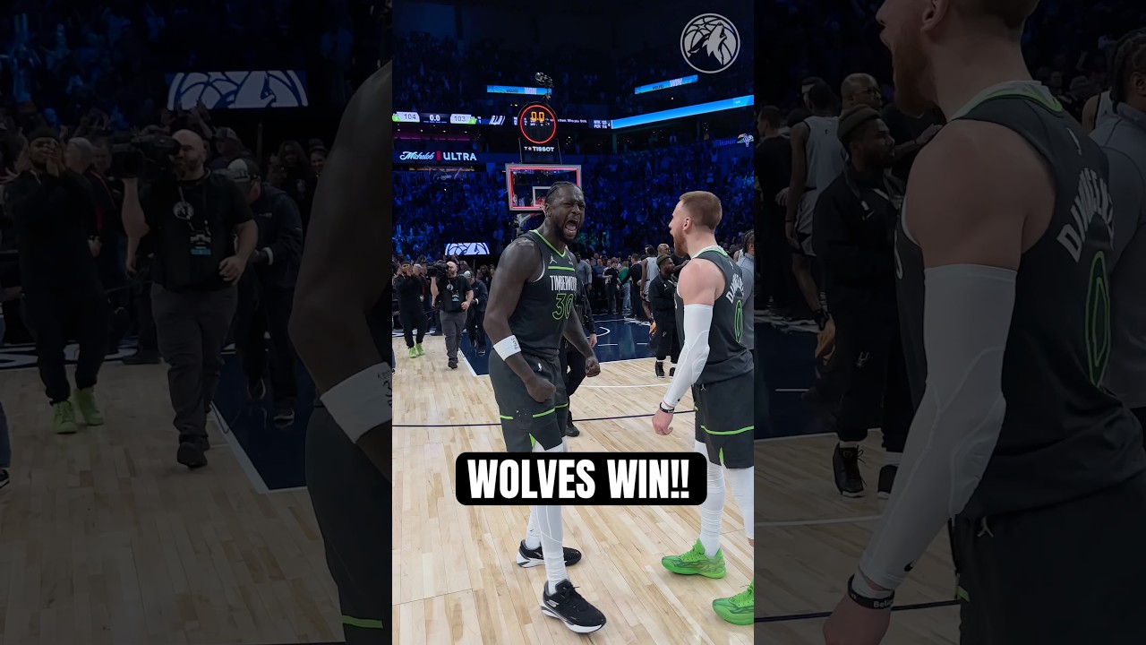 This Court-Side View of the Final Play 👀