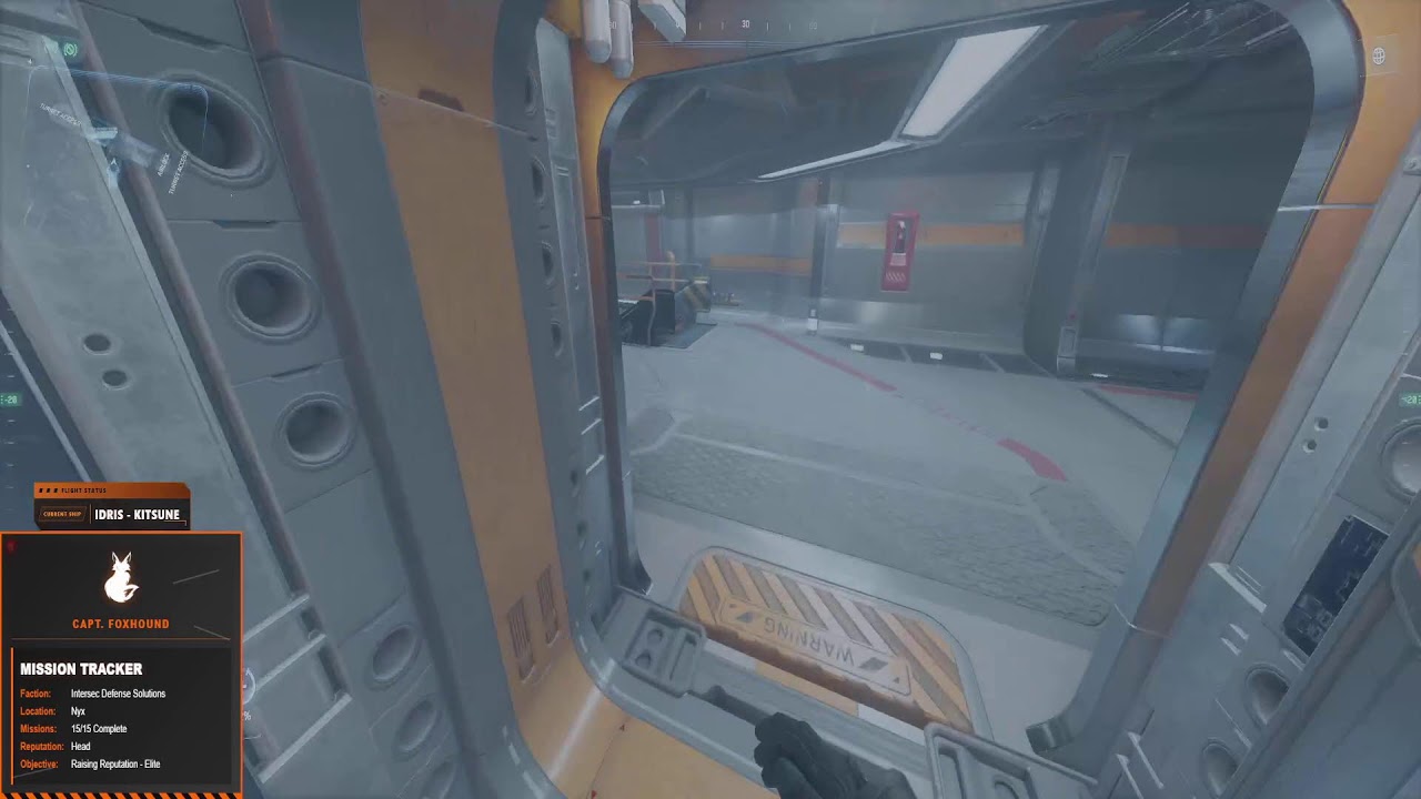 Star Citizen GamePlay -Intersec Defense Solutions Solo Idris
