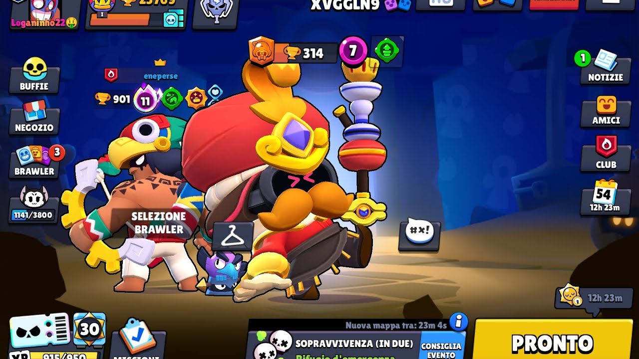 Giochiamo a brawl con eneperse e entriamo nel prime