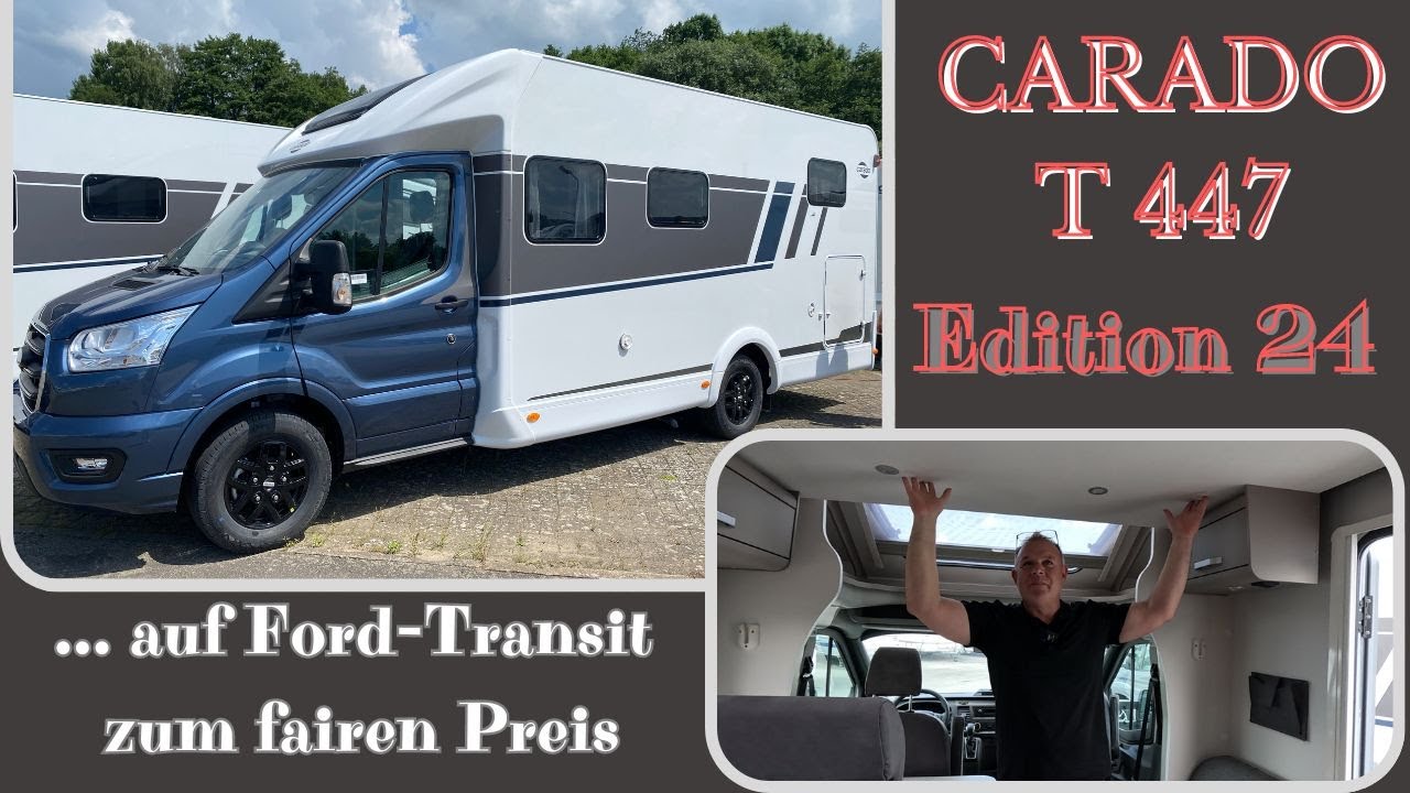 CARADO T447 EDITION 24 AUF FORD TRANSIT - Roomtour und Vorstellung