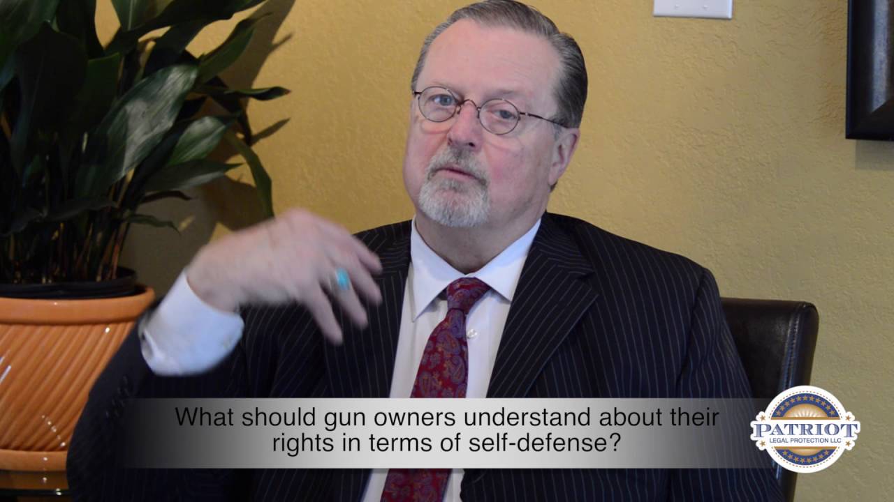 1. What should gun owners understand about their rights in terms of self-defense?