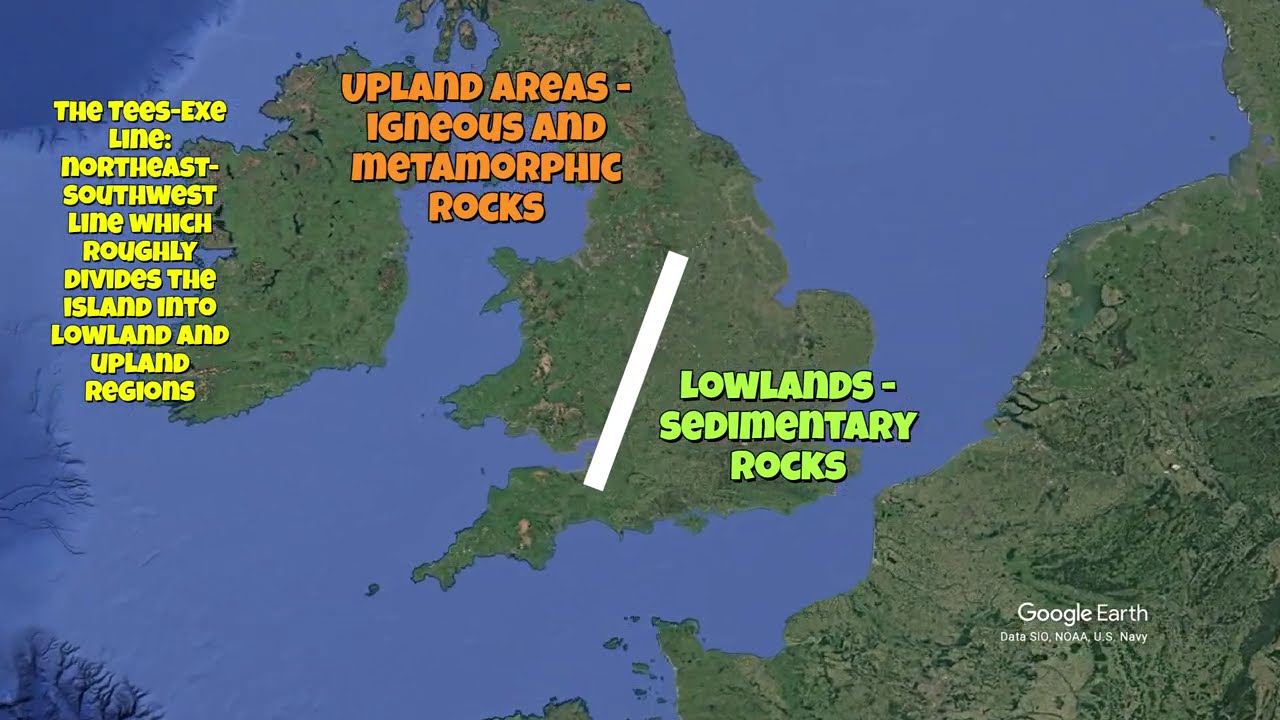 UK Relief and landscapes
