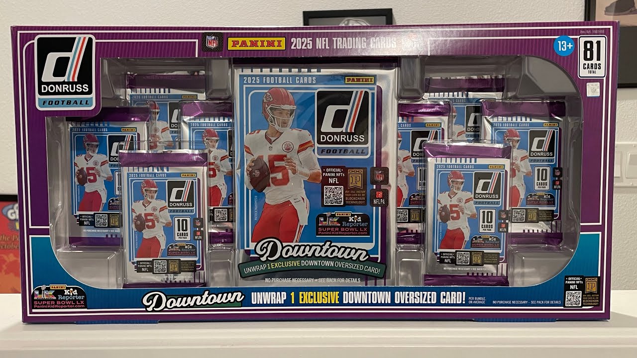 Costco 2025 Panini Donruss Football!