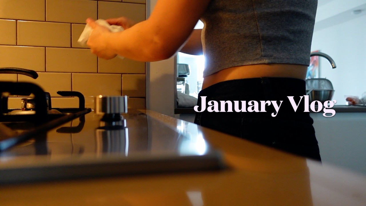 January Vlog | Home Cafe☕️ Daily Life & New Year Goals