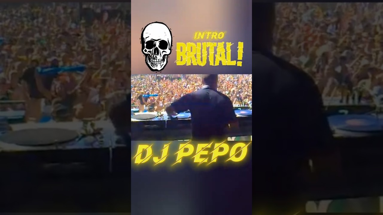 Dj PEPO. Brutal. #djshorts #epicdrop #technohistory