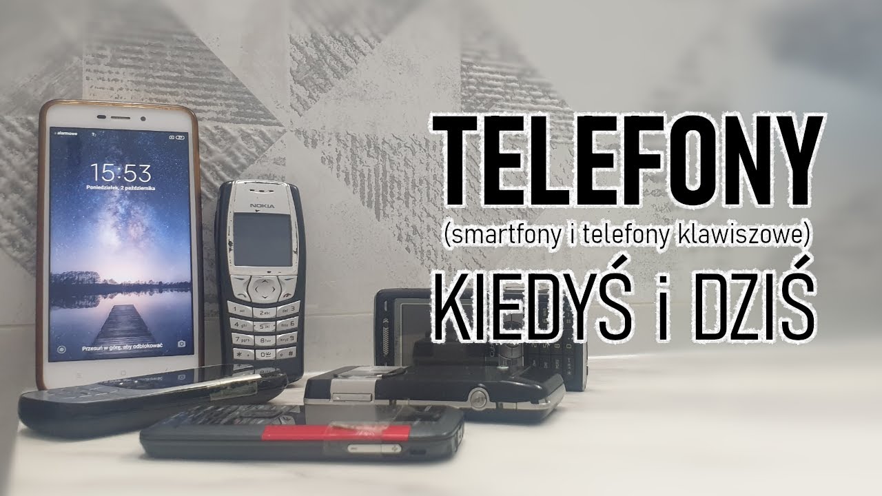 Telefony kiedyś i dziś (smartfony i telefony klasyczne)