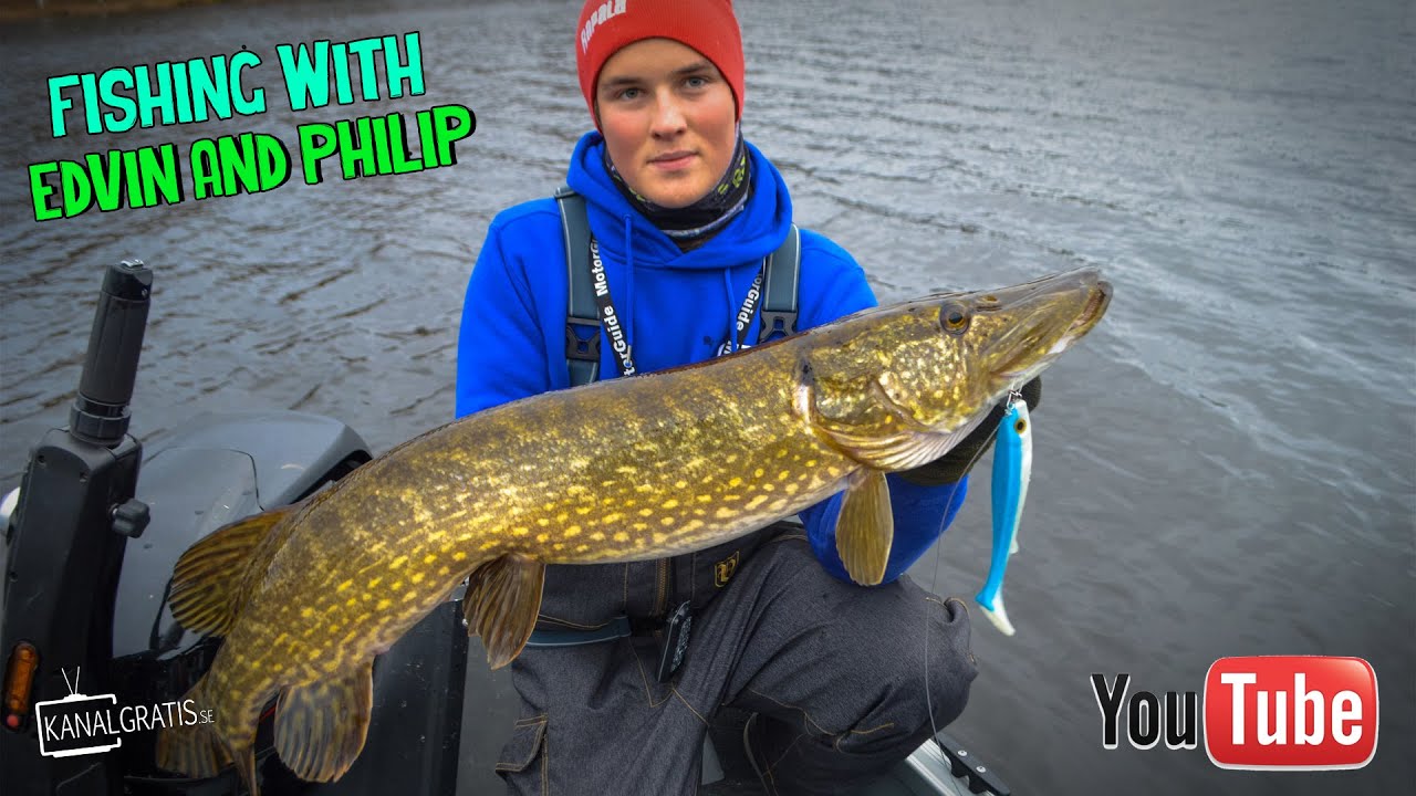 Strong Pike on Flatnose | Fishing with Edvin and Philip