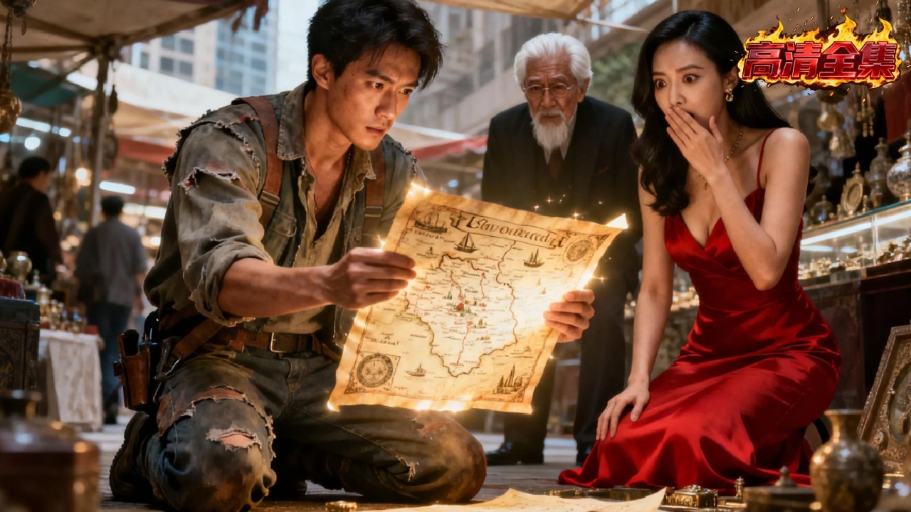 窮小夥受到九世窮鬼的詛咒，果斷花全部身價買下一幅畫，女總裁嘲笑他要淪為乞丐，殊不知他即將一夜暴富，打破詛咒！# 字畫逆襲 #打臉爽劇 #短劇#短劇 #drama #功夫 #逆襲 #战神 #總裁#女總裁