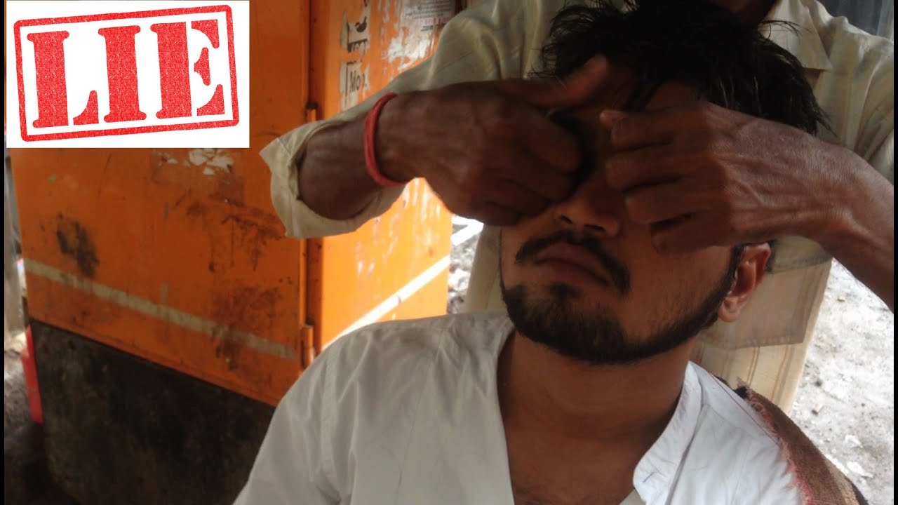 Best Indian Head & Upper Body Massage (1080p): Street Barber Episode 1 ASMR New!!